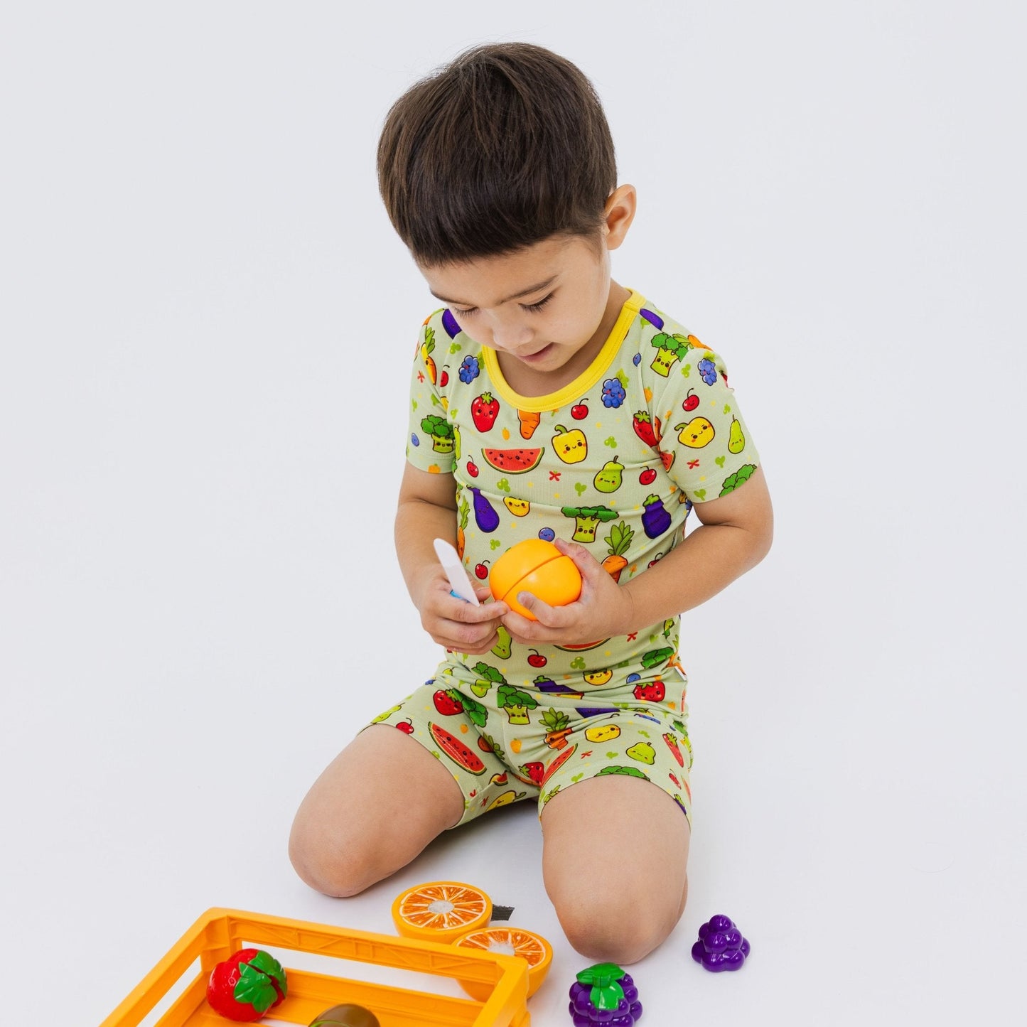 Farm Fresh Short Sleeve Pajamas