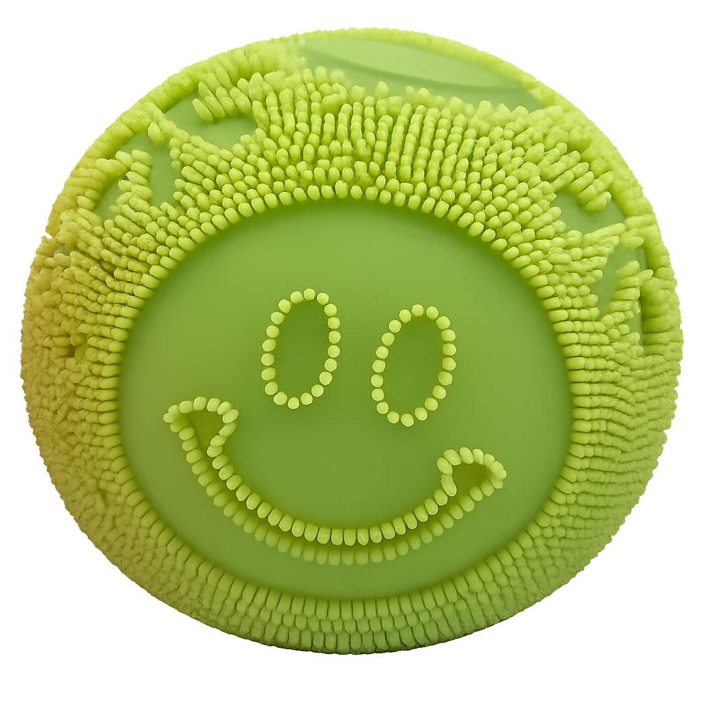 Fun Doh Squishy Fuzz Faces Smiley Face Sensory Fidget Toy
