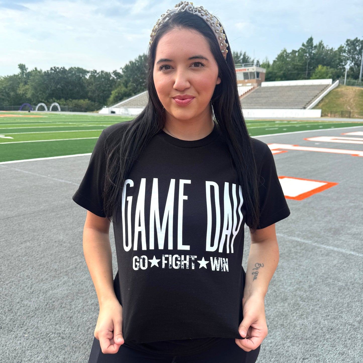 Game Day Go Fight WIn Graphic Tee