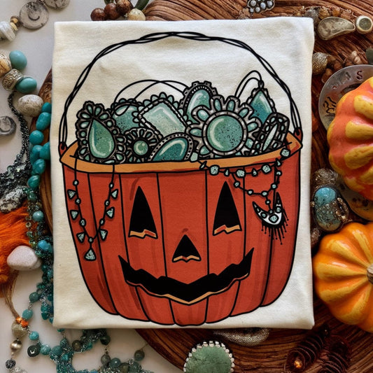 Gemstone Jack O Lantern Graphic Tee