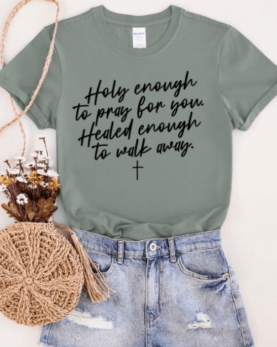 Holy Enough Graphic Tee