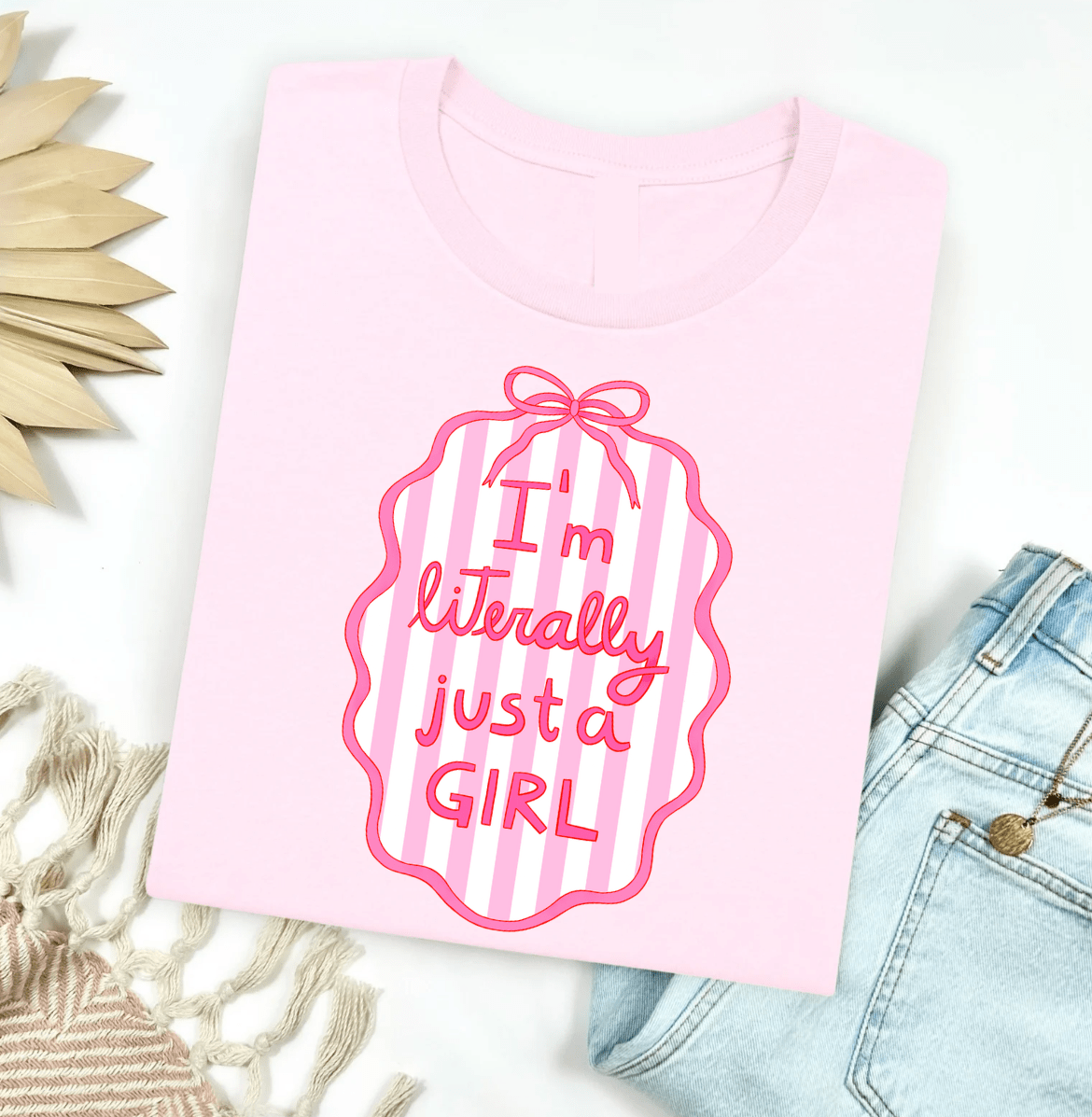 Just a Girl Graphic Tee