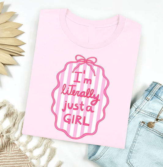 Just a Girl Graphic Tee