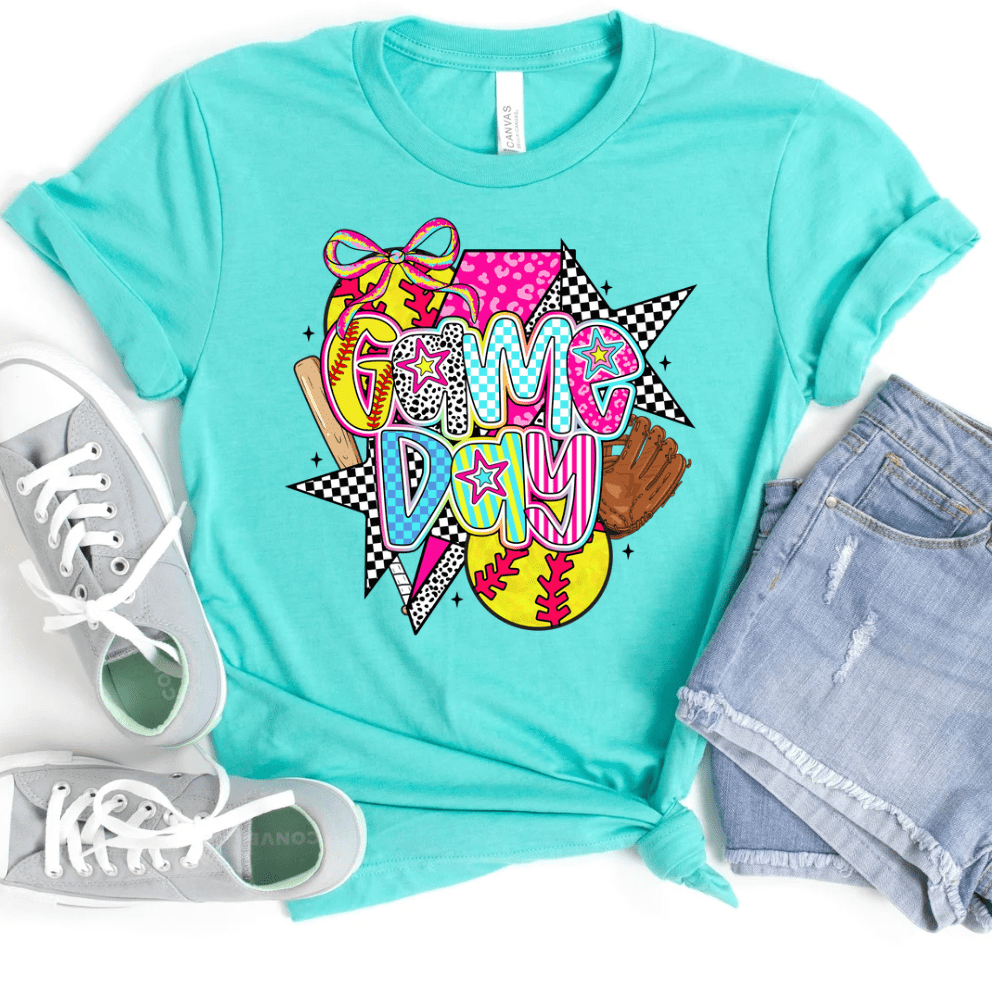 Lightning Bolt Game Day Graphic Tee