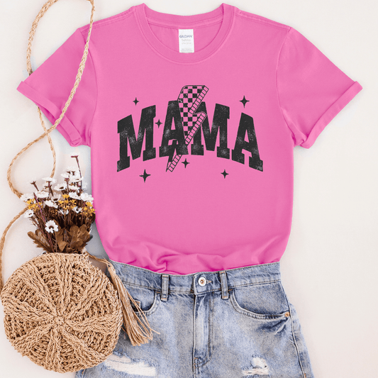 Mama Bolt with Stars Graphic Tee