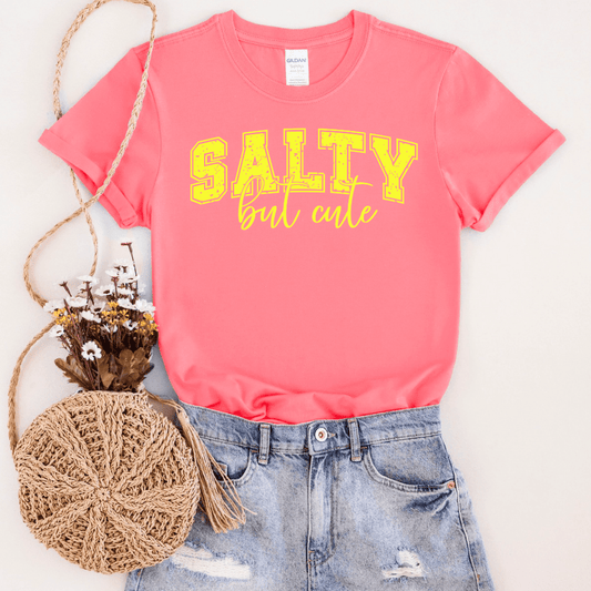 Salty But Cute Graphic Tee