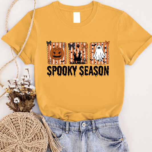 Spooky Season Squares Graphic Tee