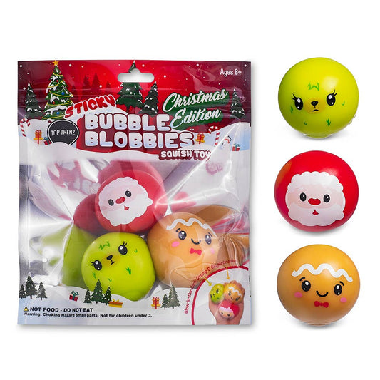 Sticky Bubble Blobbies-Christmas Edition