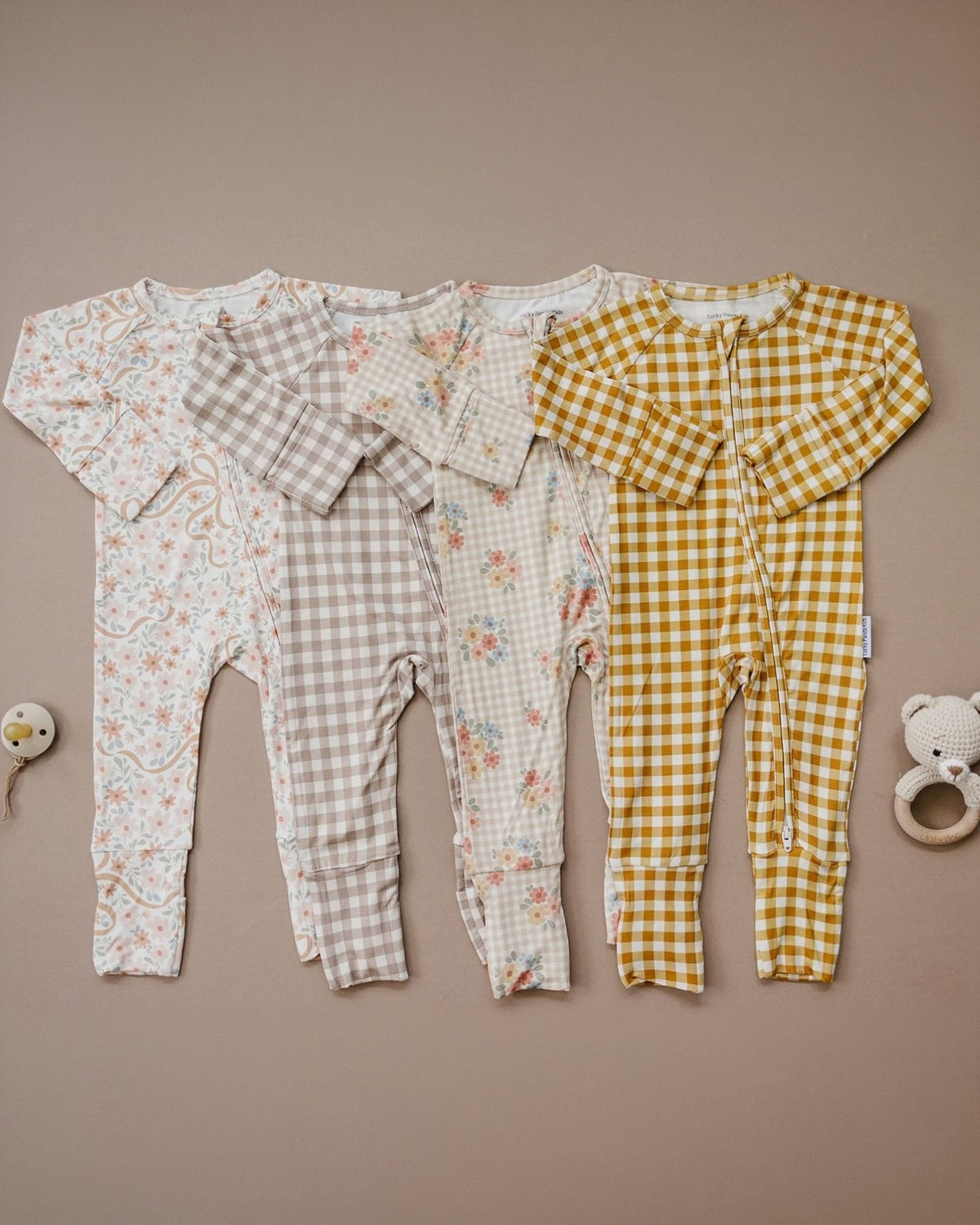Bamboo Zip Romper | Wildflowers
