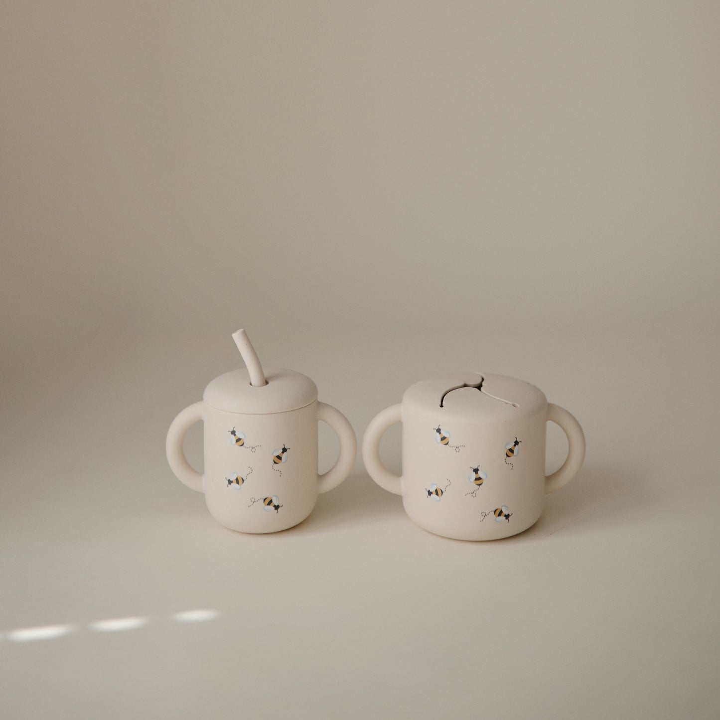 Silicone Training Cup + Straw