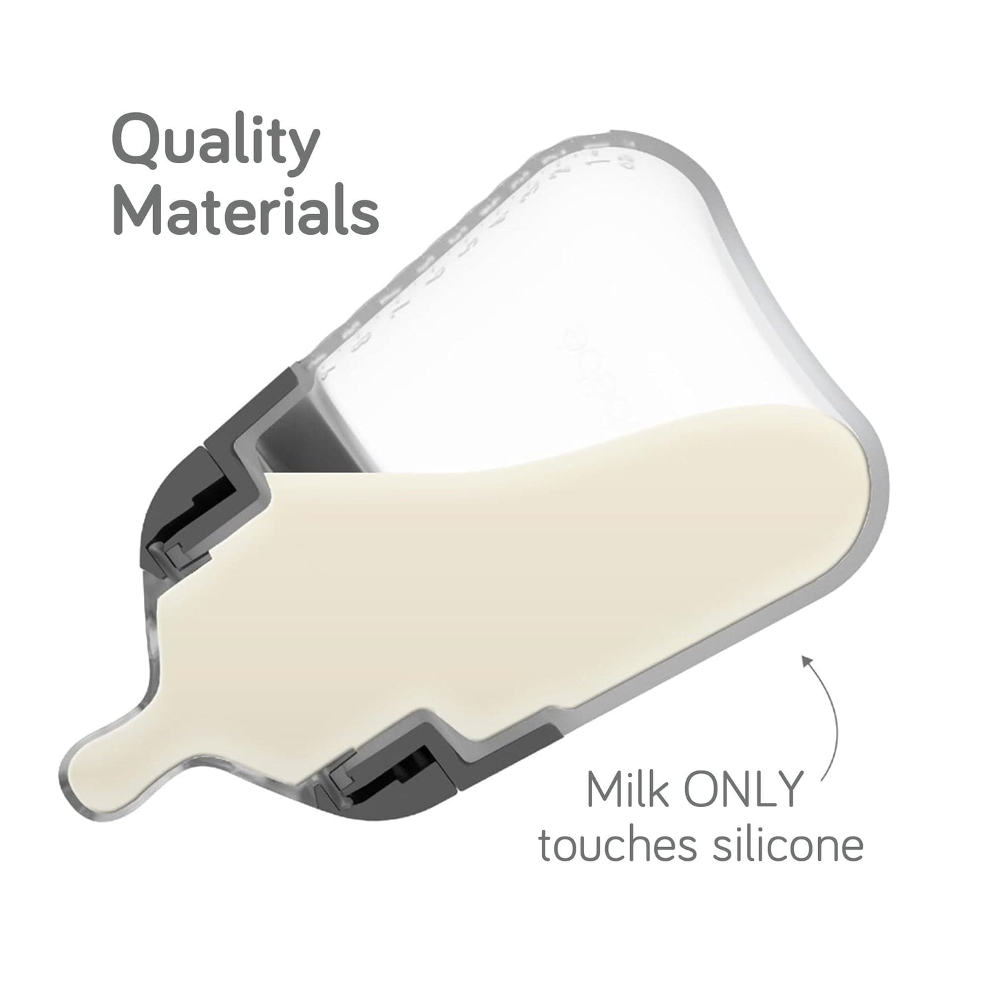 Flexy Silicone Baby Bottle 5oz
