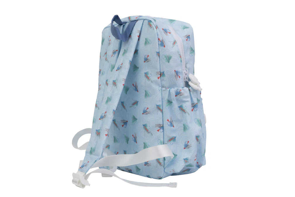 Apple of My Isla Flies Wipeable Backpack | Kids School Backpack | Bossier City, LA