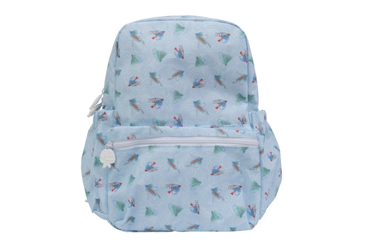 Apple of My Isla Flies Wipeable Backpack | Kids School Backpack | Bossier City, LA