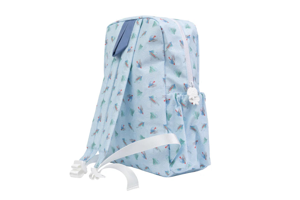Apple of My Isla Flies Wipeable Backpack | Kids School Backpack | Bossier City, LA