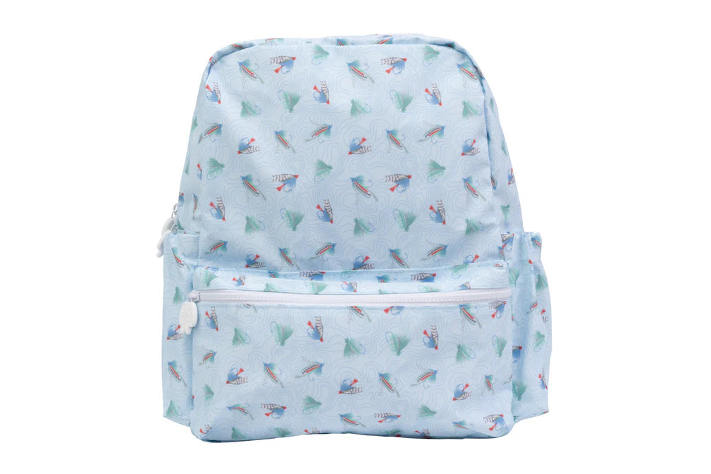 Apple of My Isla Flies Wipeable Backpack | Kids School Backpack | Bossier City, LA
