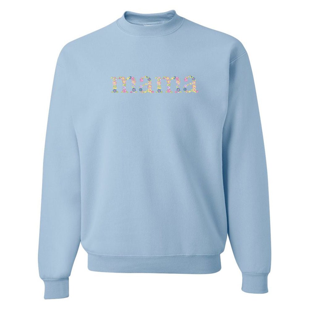 'Floral Mama' Crewneck Sweatshirt
