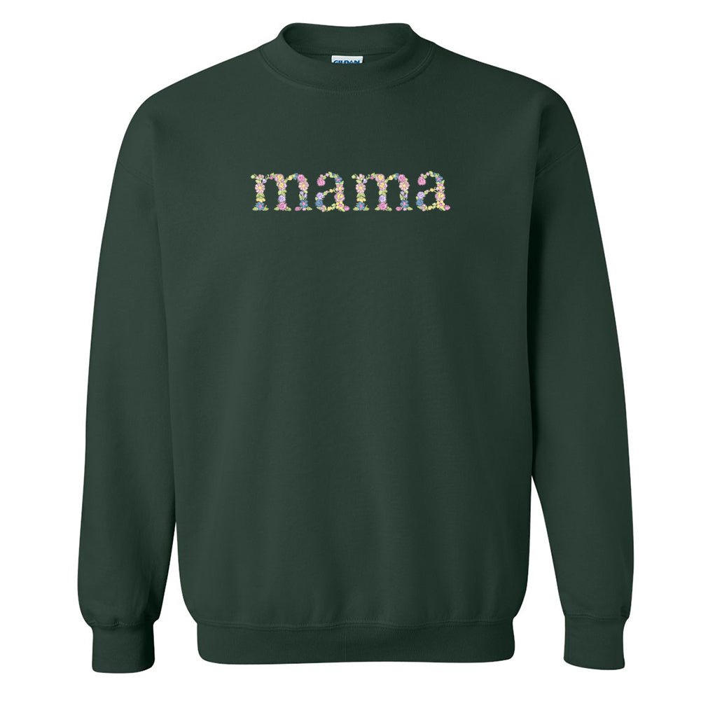 'Floral Mama' Crewneck Sweatshirt
