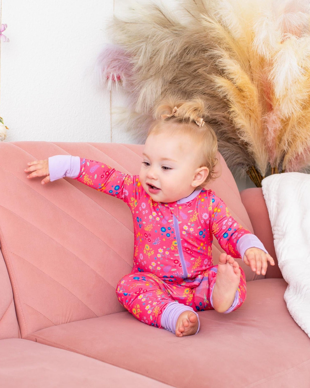 Flower Confetti Convertible Coverall