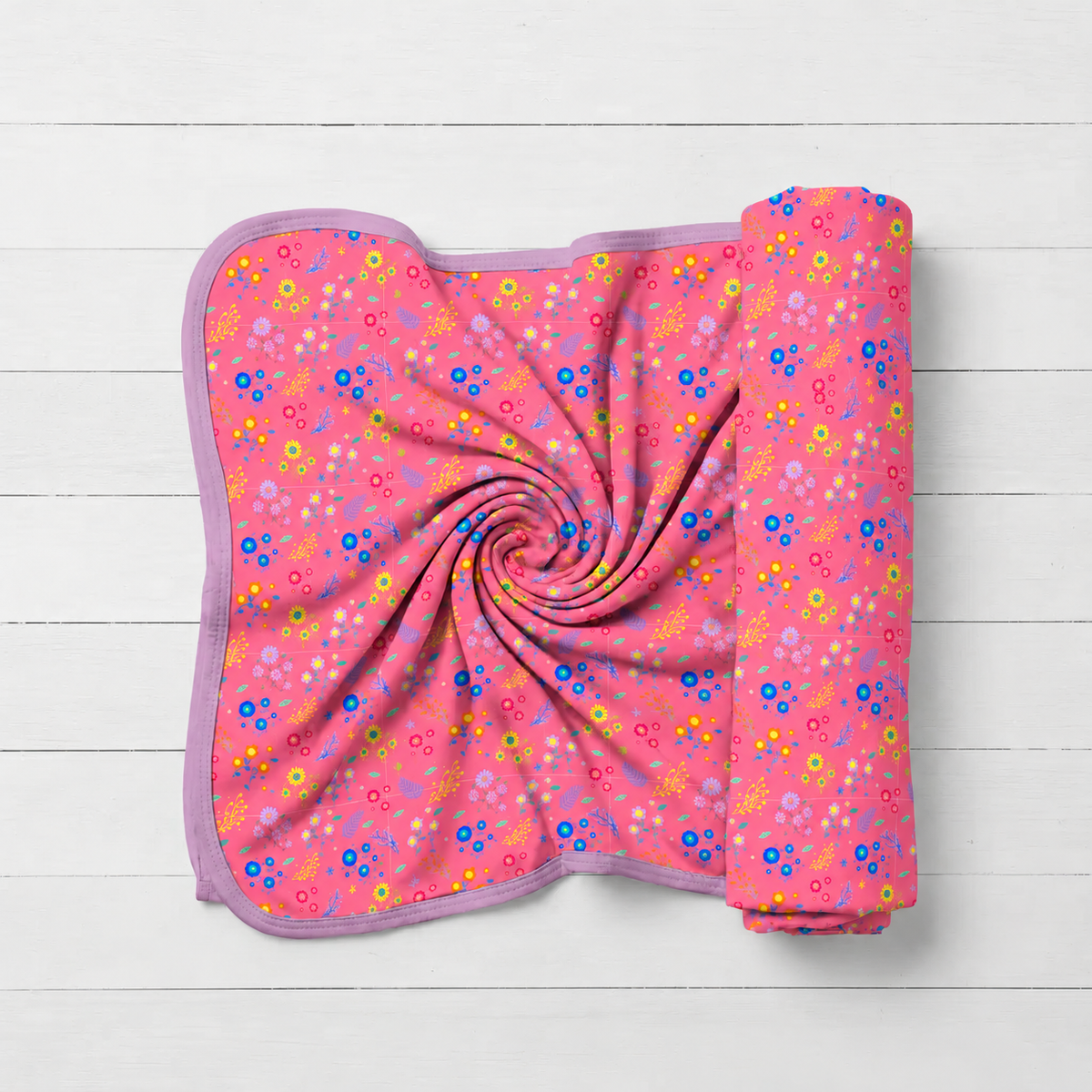 Flower Confetti Swaddle