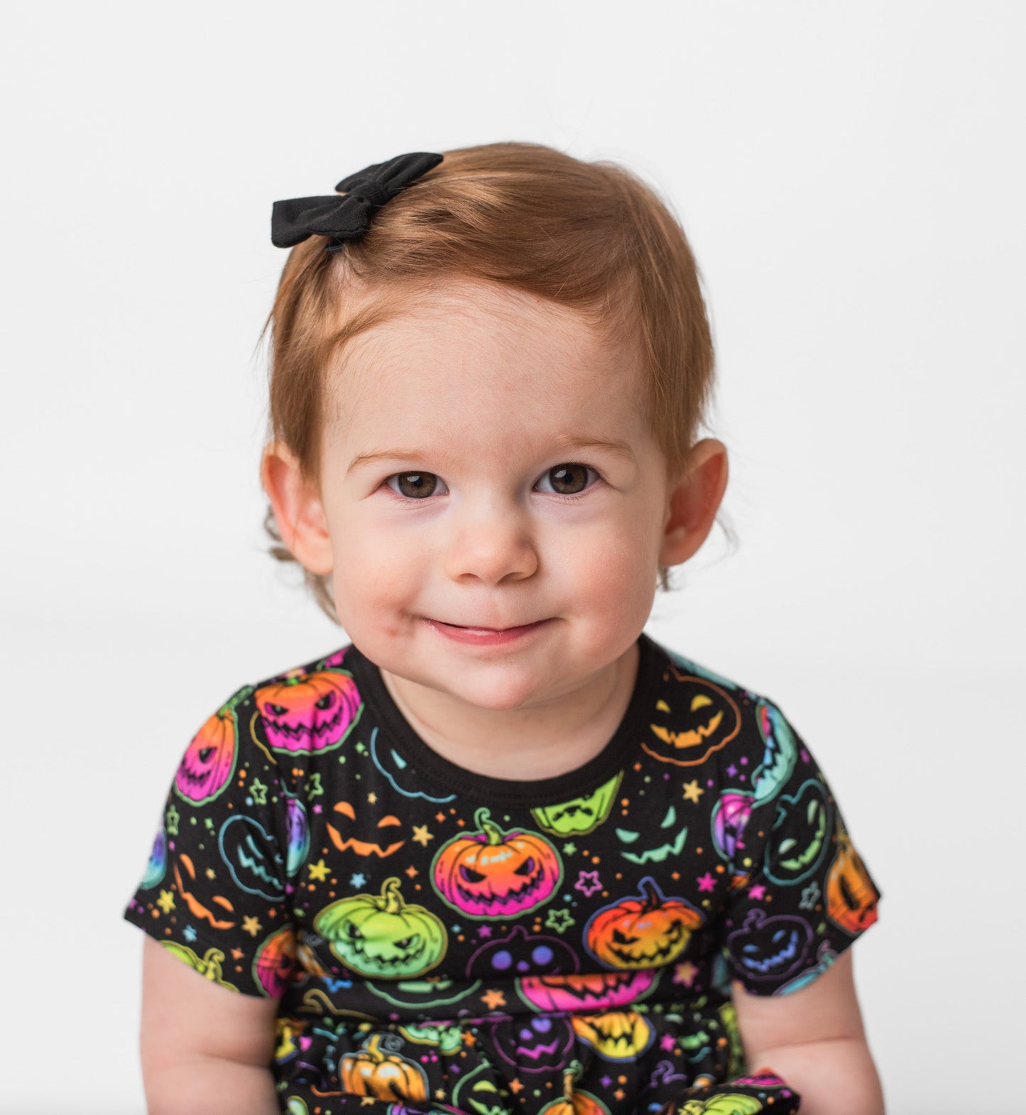 Black | Pigtail Clip Bows (V1)