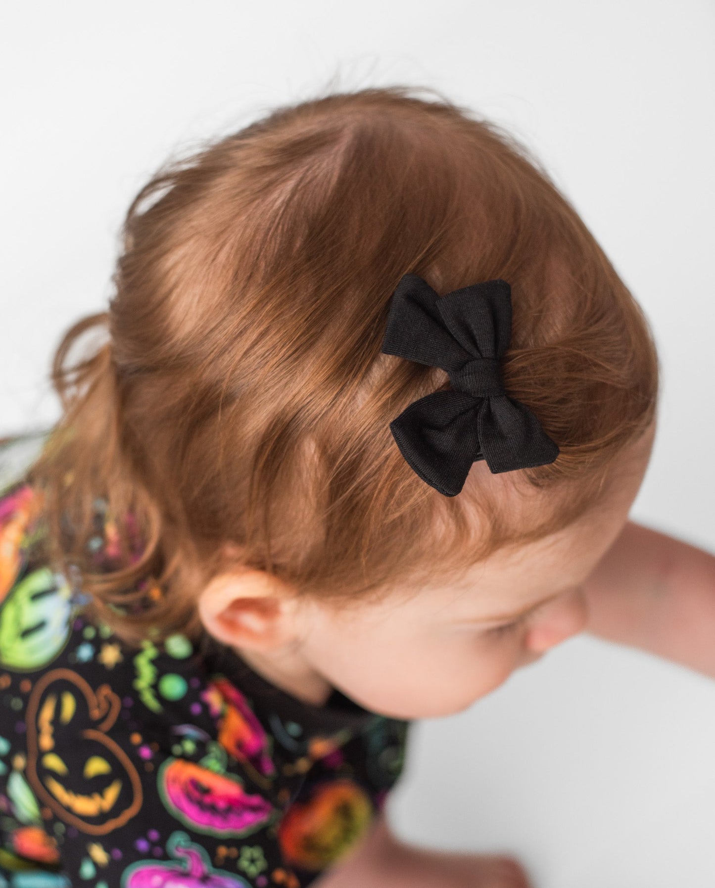 Black | Pigtail Clip Bows (V1)