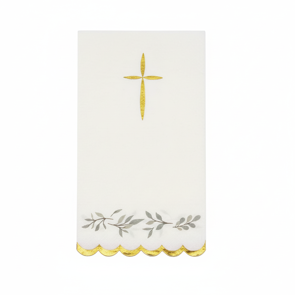 Religious Party Supplies Kit – Baptism First Communion | Plates, Cups, Napkins | Party in a Box