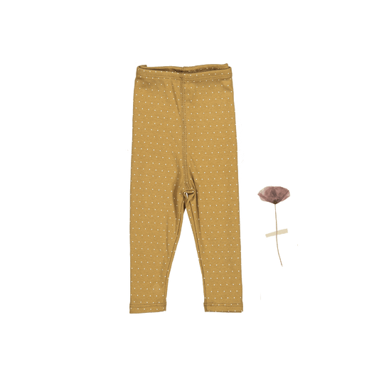 The Printed Legging - Golden Dot