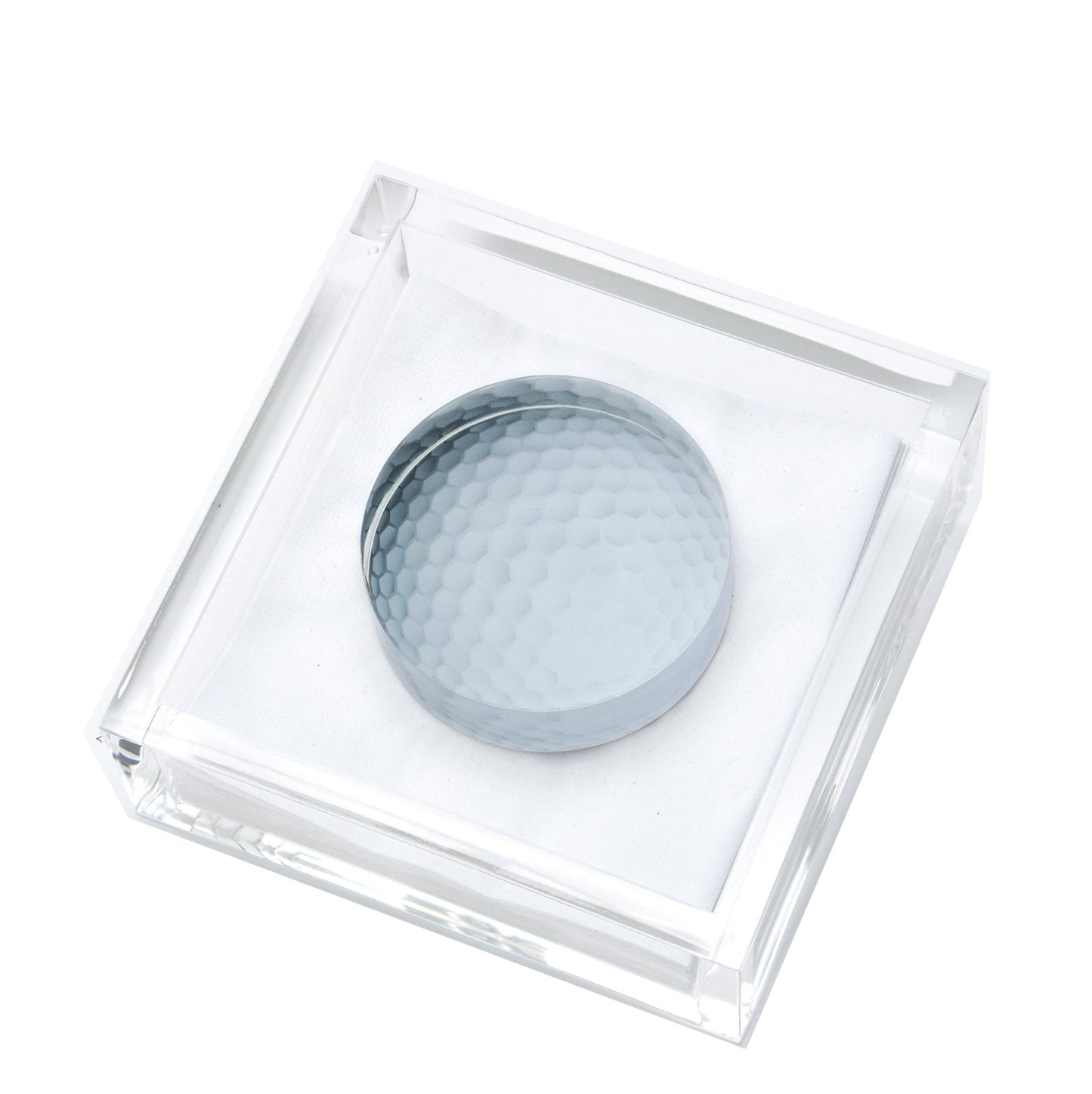 Golf Ball Acrylic Cocktail Napkin Holder