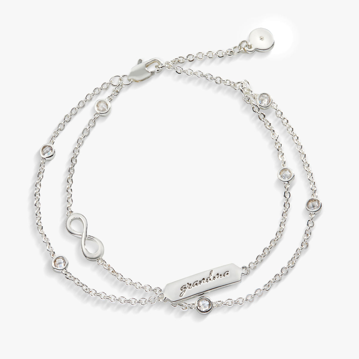 Grandma Infinity Chain Double Strand Bracelet