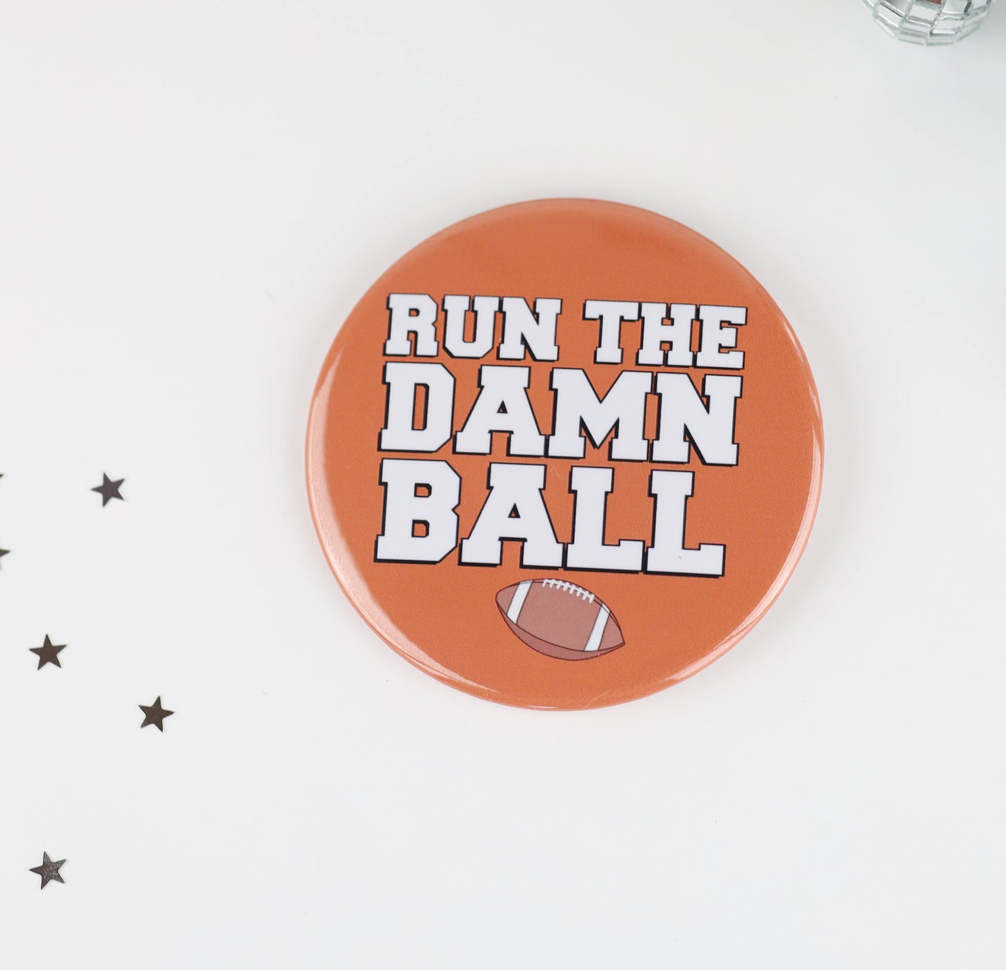 Run The Damn Ball -  Burnt Orange