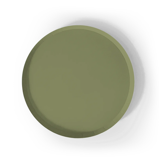 Green Paper Party Plate (12pcs)