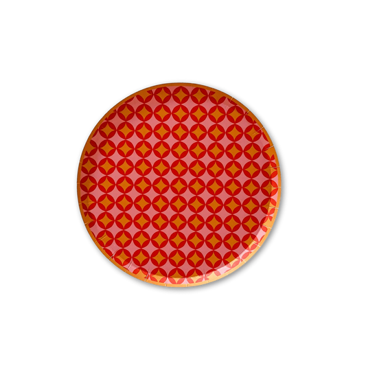 Groovy Dessert Plate (8pcs)