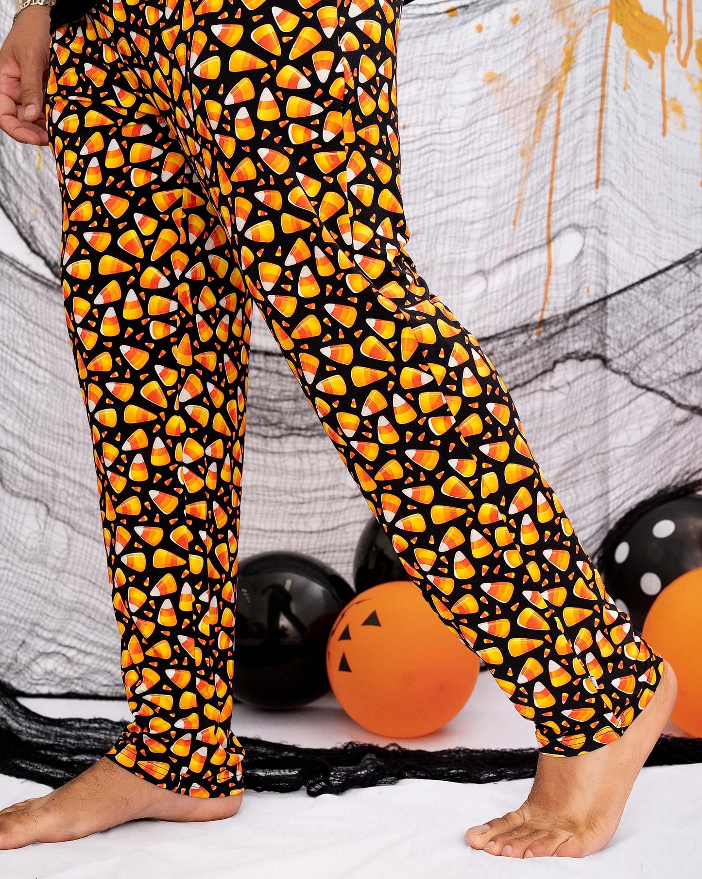 Halloween | Candy Corn | Men’s Bamboo Lounge Pants