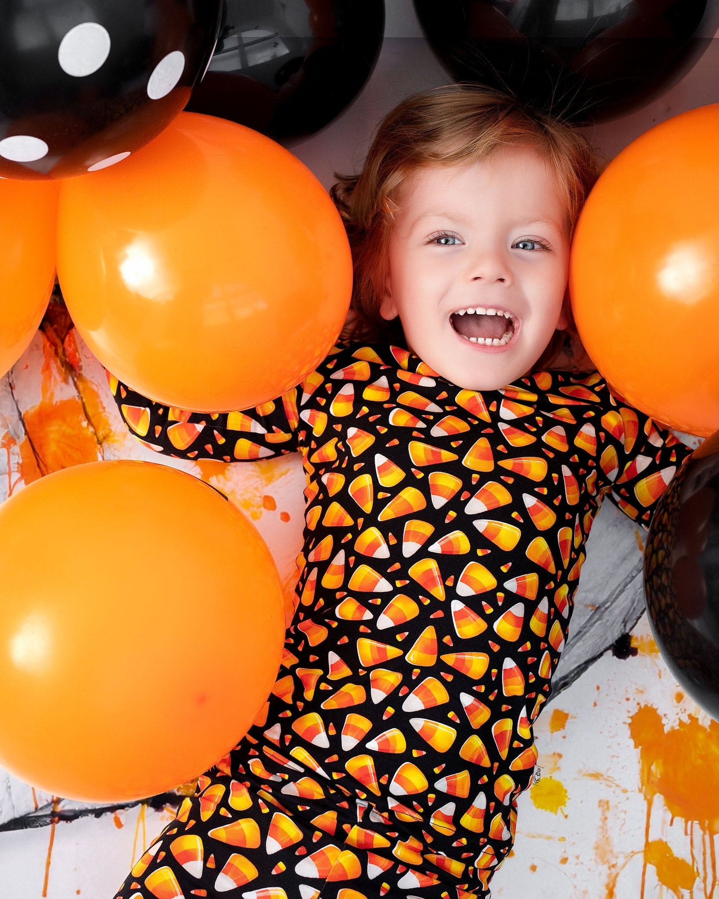 Halloween | Candy Corn | Bamboo Two-Piece Pajamas