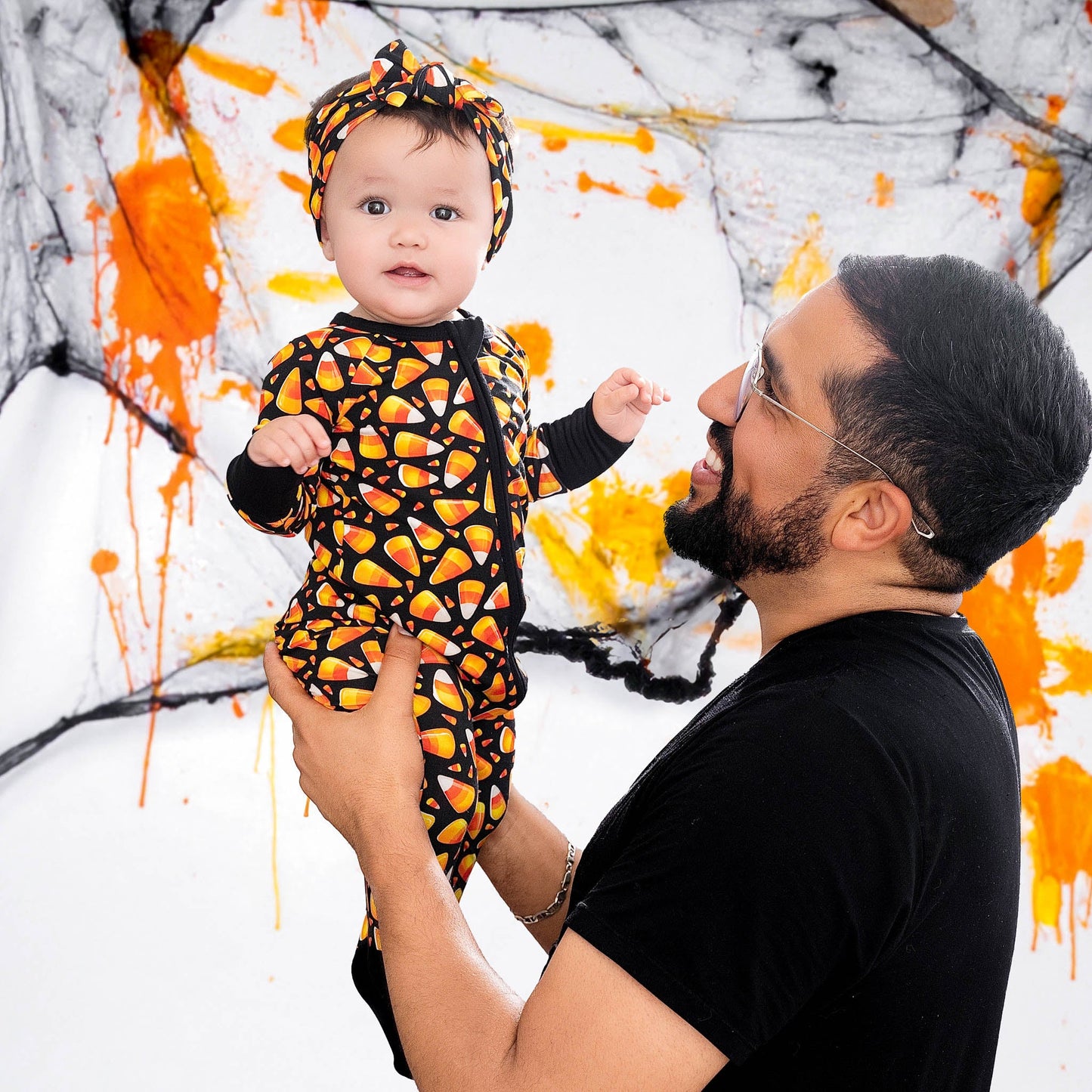 Halloween | Candy Corn | Bamboo Headband Bow
