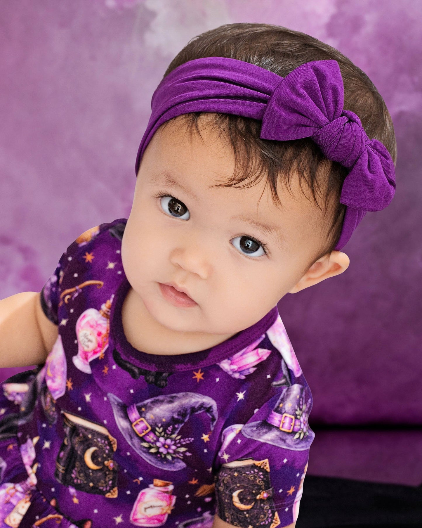 Halloween | Potion Purple | Bamboo Headband Bow