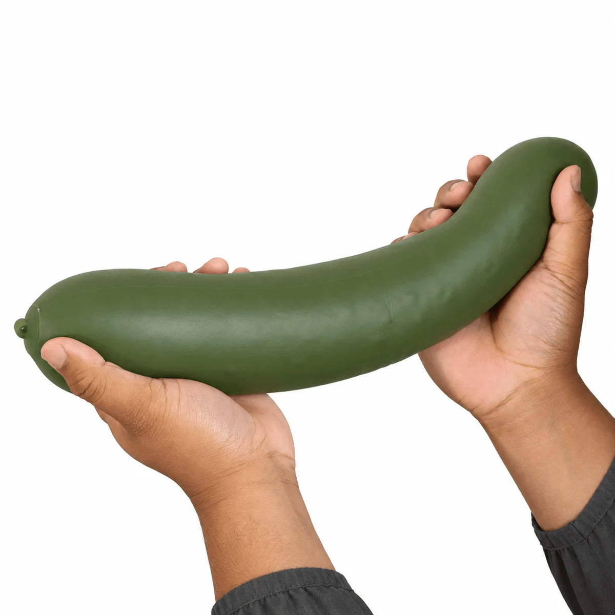 Giant Pickle Squishy 15" – RMS SmushMart™ Slow-Rise Fidget Toy