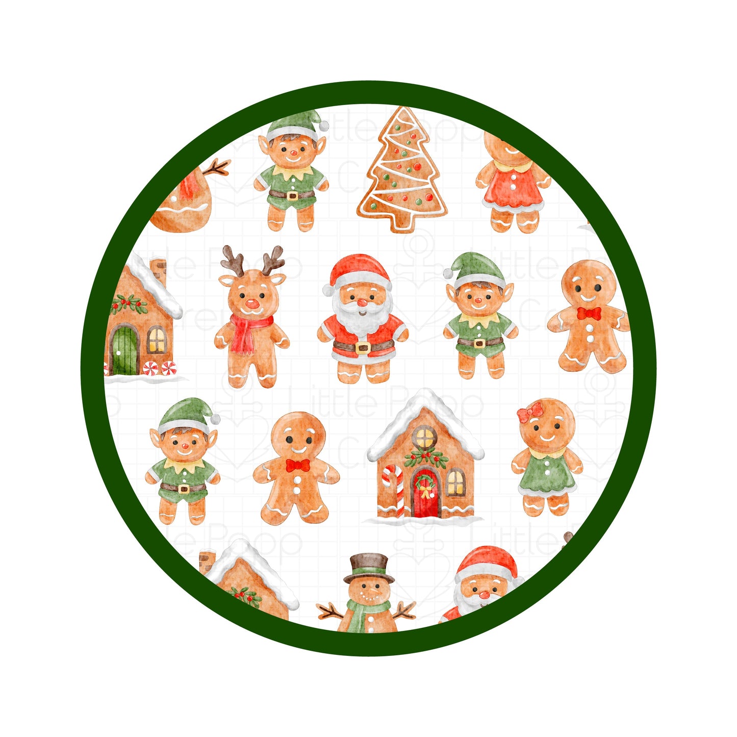 Christmas | Holiday Gingerbread | Men’s Bamboo Lounge Pants