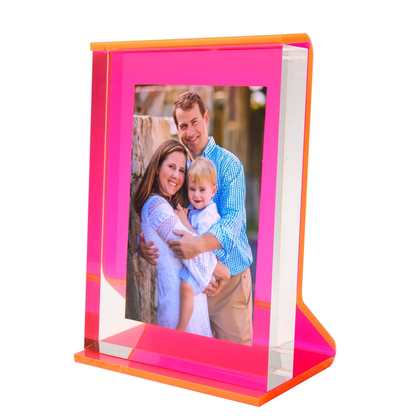 Hot Pink Acrylic Retro Frame