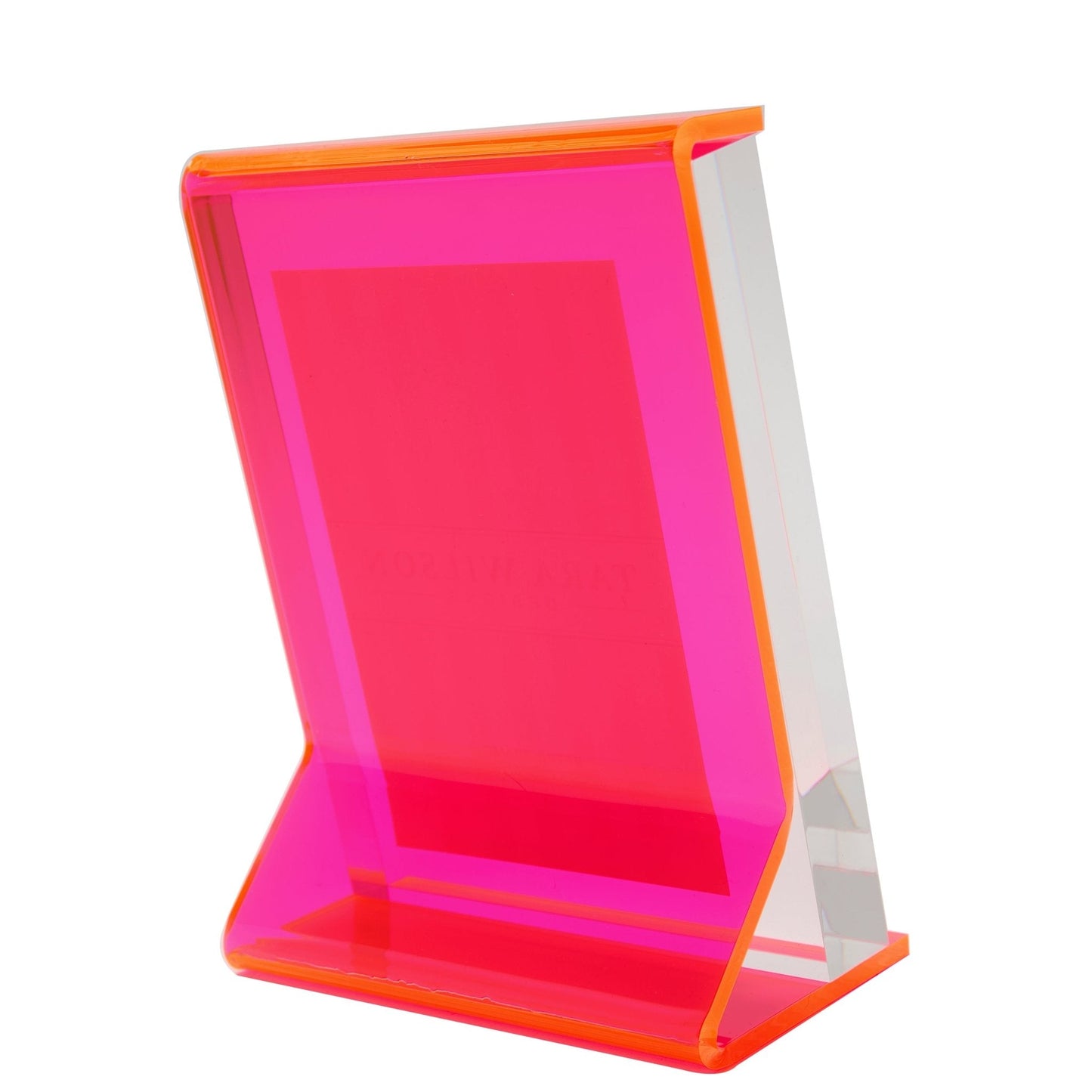 Hot Pink Acrylic Retro Frame