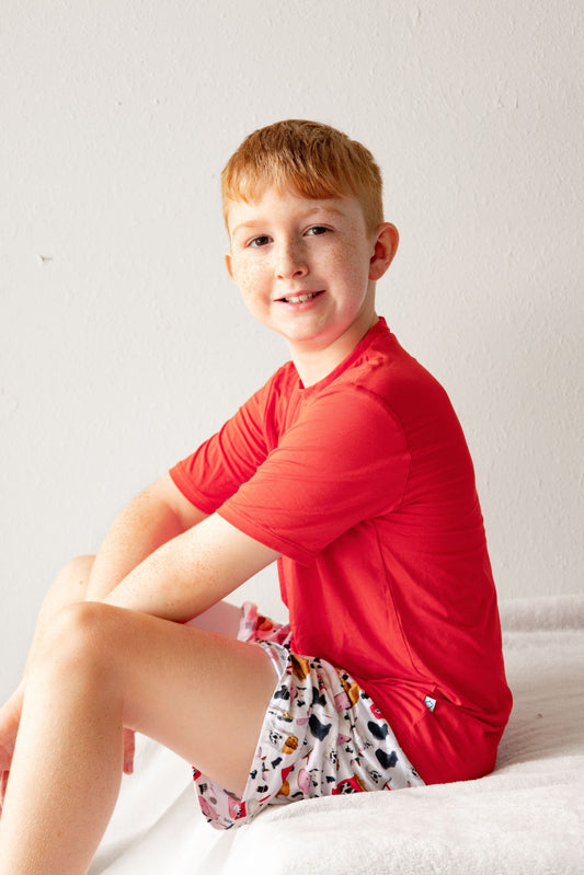 Snuggies & Nuggies Boys Youth Shorts Set