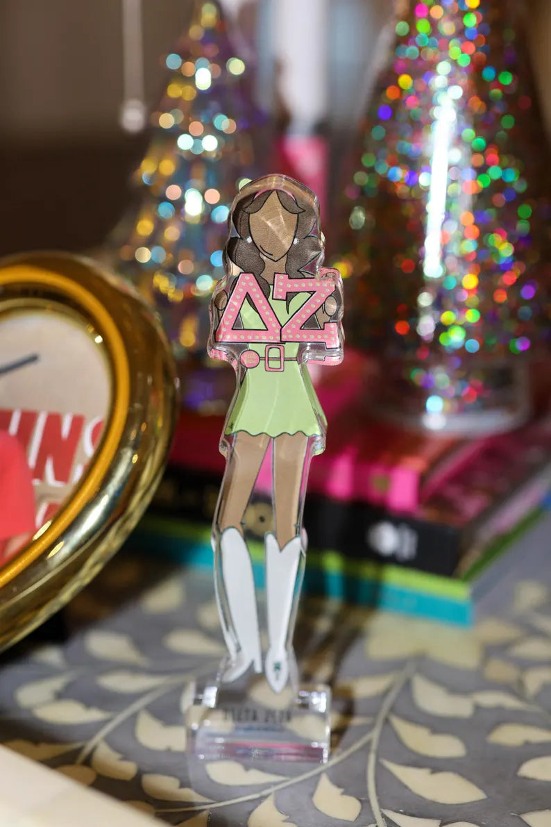 Delta Zeta Acrylic Block Shelfie