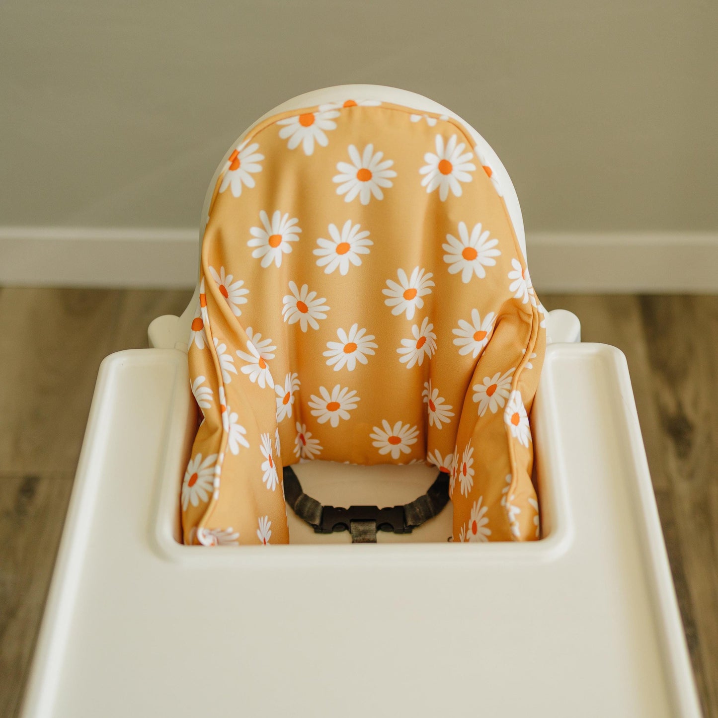Daisy Floral Cushion Cover for IKEA Antilop Highchair: Wipeable, Highchair Accessories