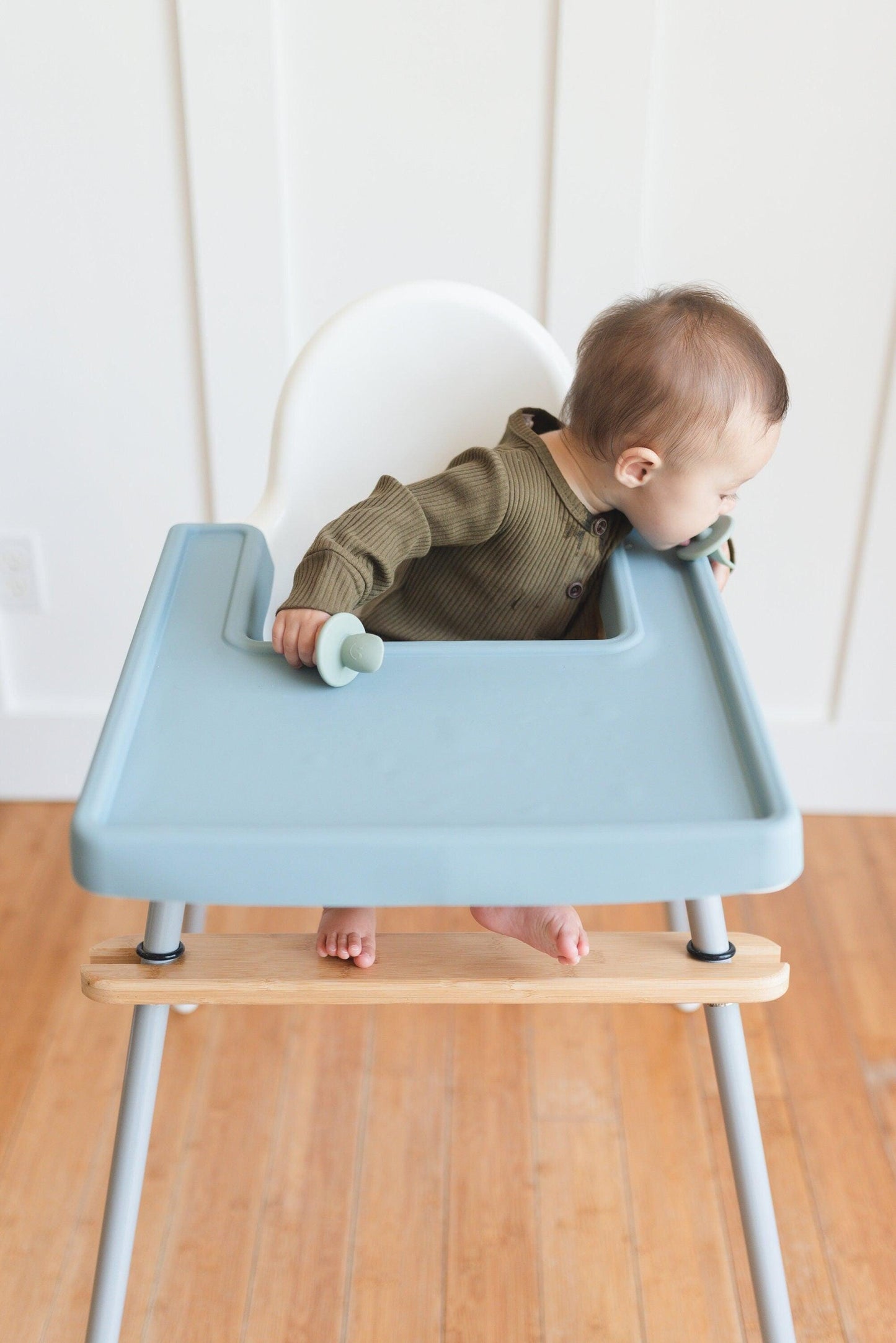 Full-Coverage IKEA Antilop High Chair Placemat: BPA-Free Silicone, Easy Clean