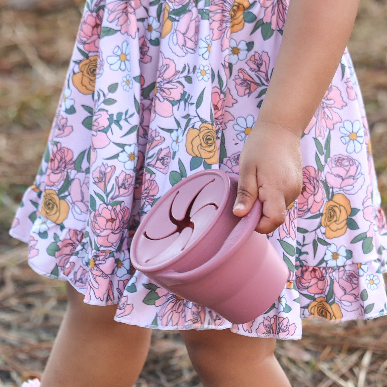 Silicone Collapsible Snack Cup (More Colors Available)