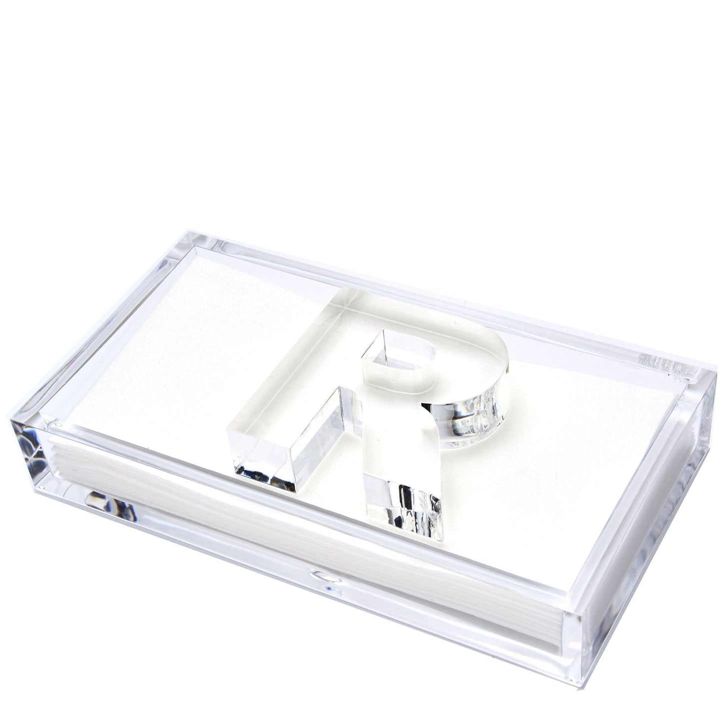 Initial Guest Towel Holder
