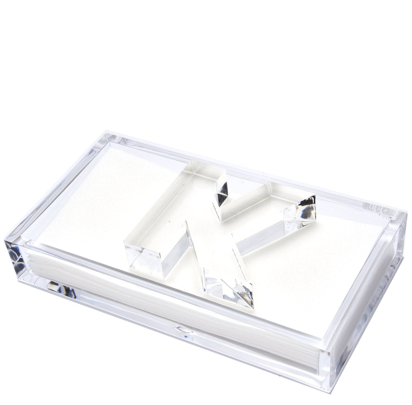 Initial Guest Towel Holder