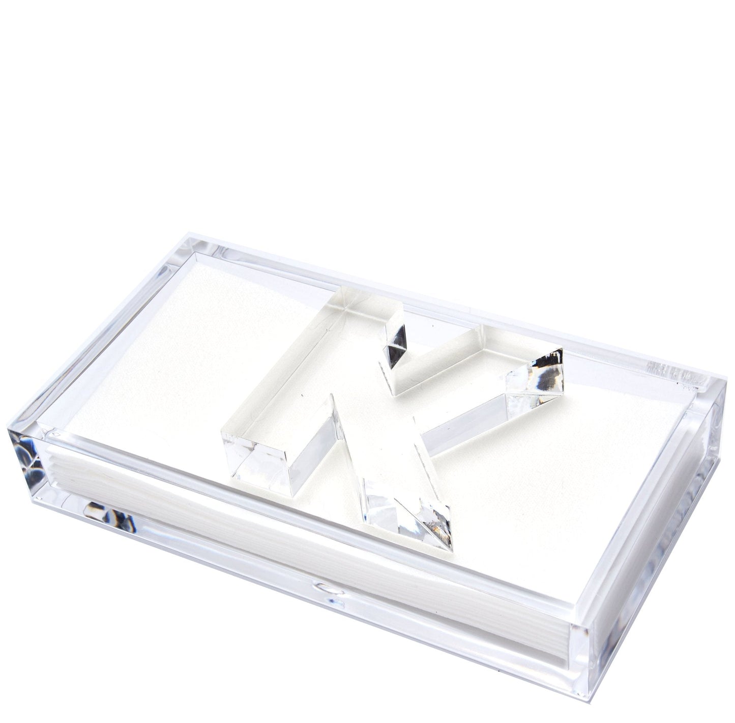 Initial Guest Towel Holder