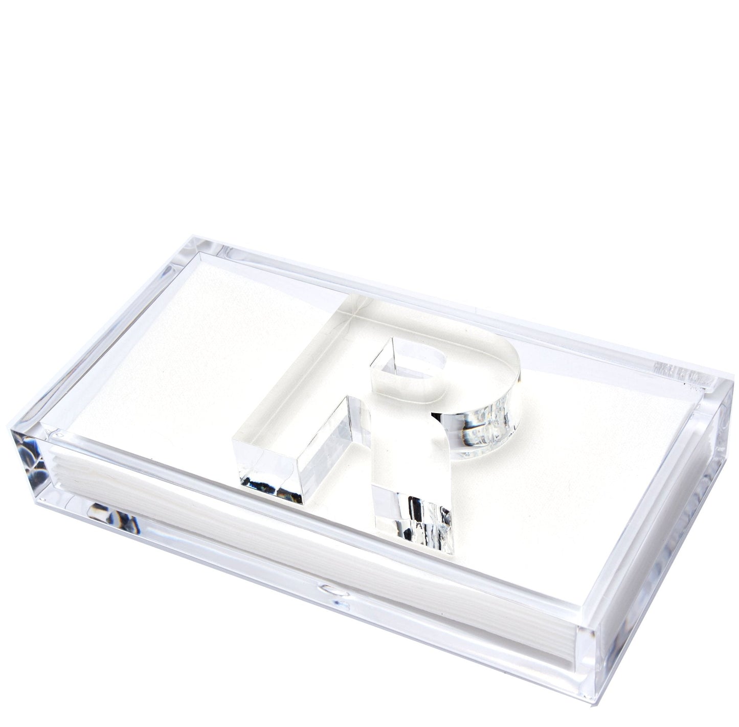 Initial Guest Towel Holder
