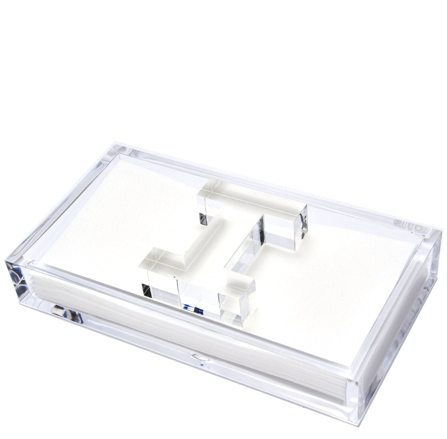 Initial Guest Towel Holder